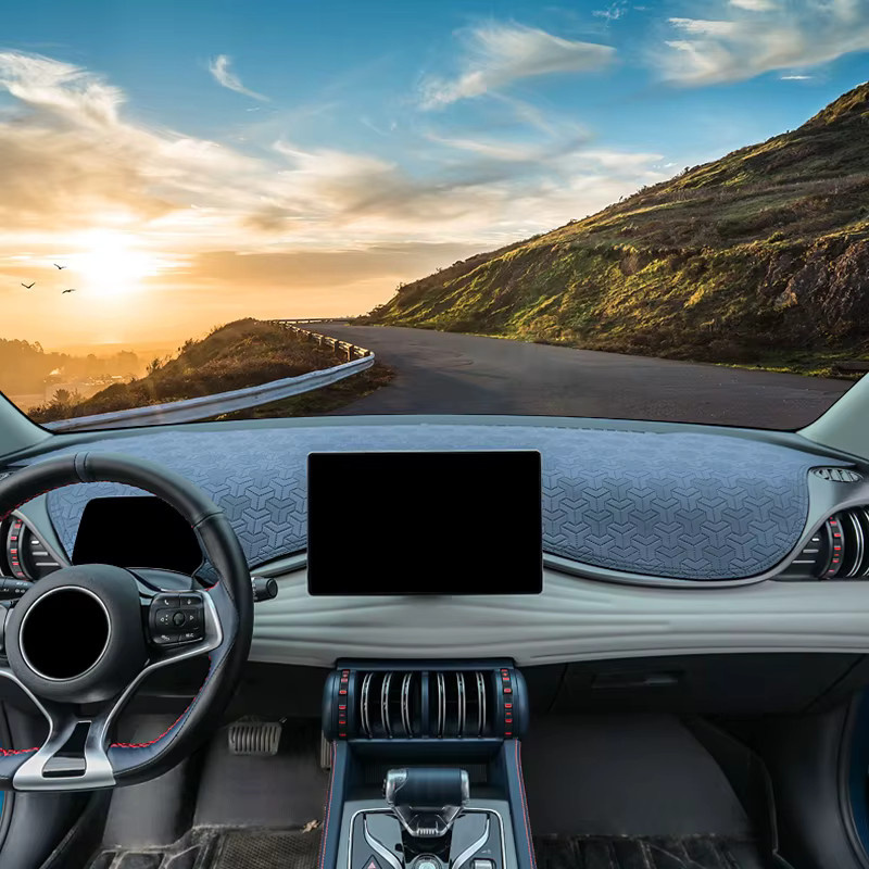 YaLumei Dashboard-Sonnenschutz aus Leder für BYD Atto 3 Yuan Plus (2021-2025) rutschfeste Matte - Bild 5