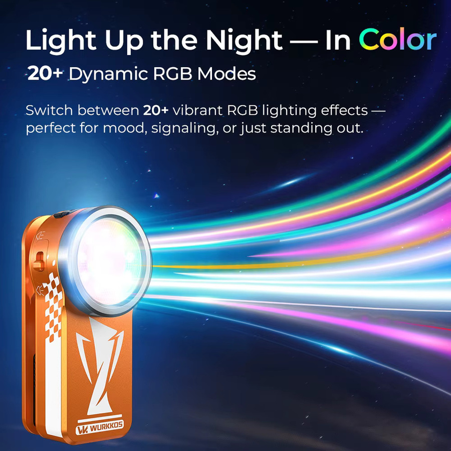 Wurkkos Limited Edition FIFA World Cup RGB Taschenlampe mit 680 Lumen, USB-C wiederaufladbar, Spot und Flood, Multicolor - Bild 3