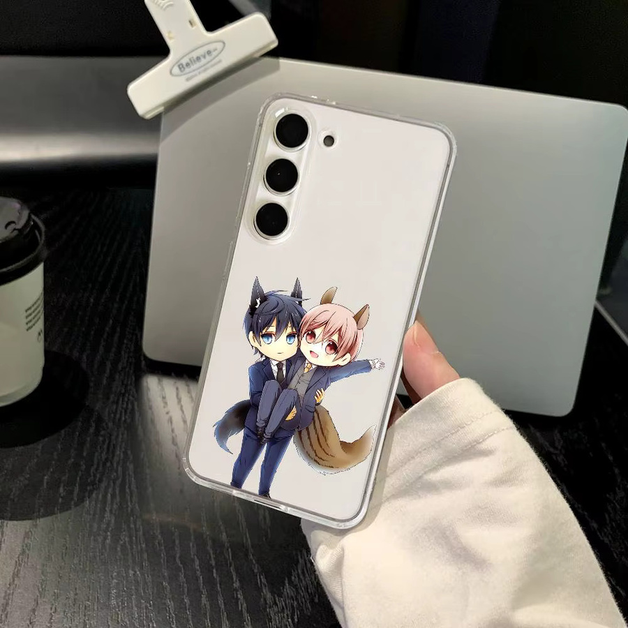 Mesuca Handyhülle für Samsung Galaxy S21 S22 S23 S24 S25 Ultra FE Plus 5G A52S Transparent - Bild 3
