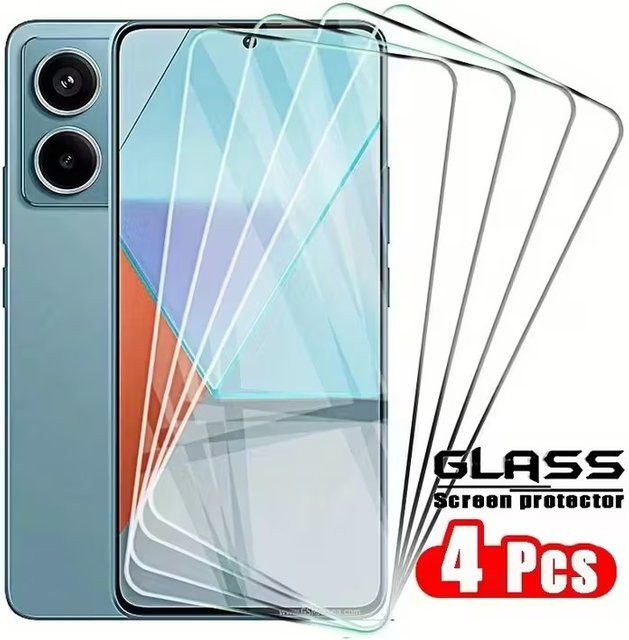 4er-Pack Gehärtetes Schutzglas für Realme C55 C53 C51 C31 C33 C35 C20 C21 C25 in Transparent - Bild 1
