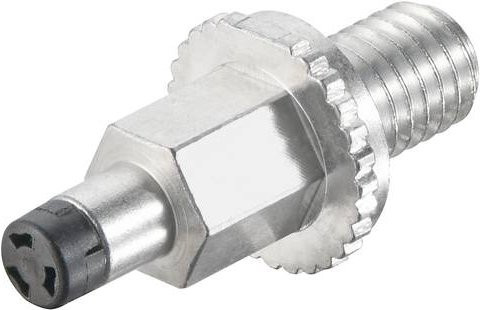 HARTING Einschraubkontakt Buchsenkontakt aus Messing in Silber (09930006161) - Bild 1