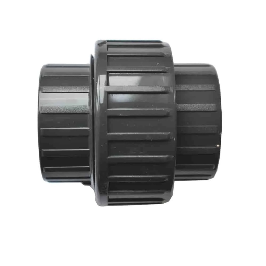 Cepex PVC Verschraubung Klebemuffe Adapter mit Innengewinde 40 mm x 1 - 1/4 in Schwarz - Bild 2