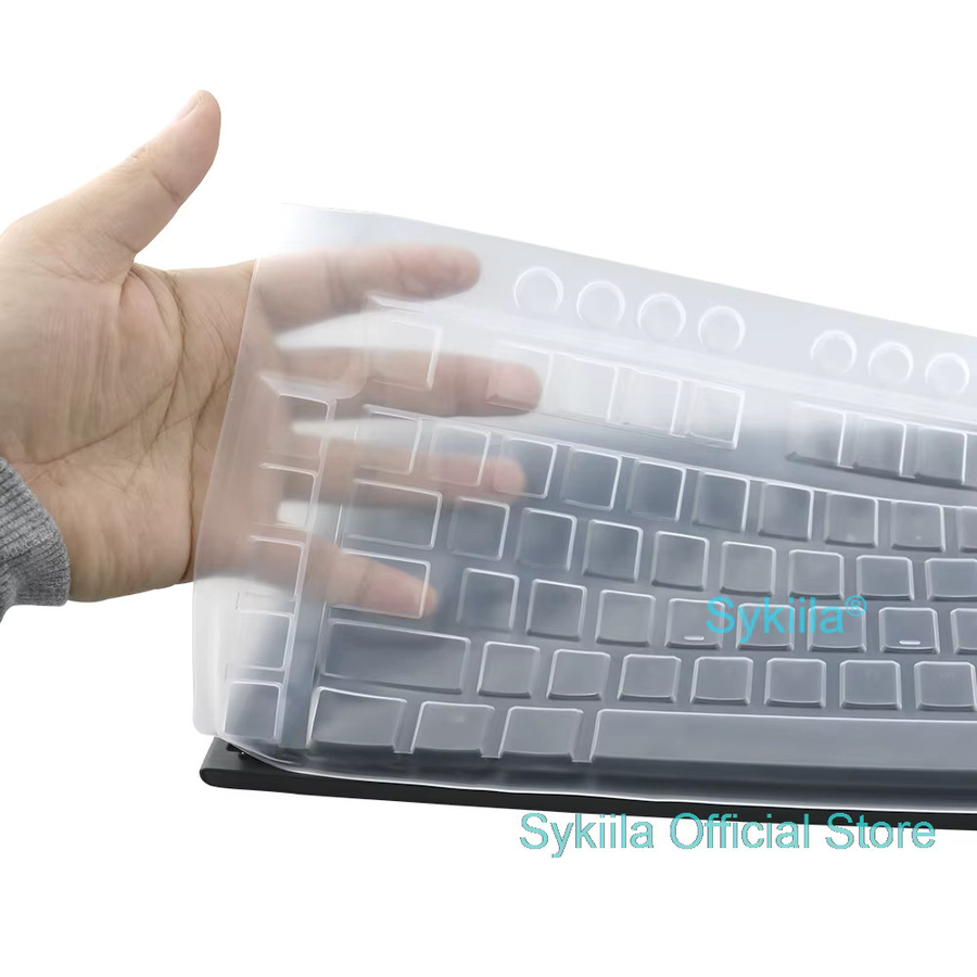 Transparente Silikon-Tastaturabdeckung für Logitech G813, G913 und G915 TKL als Schutzhülle - Bild 2
