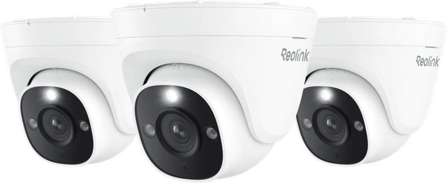 Reolink P334 3er-Pack Überwachungskameras in Weiß mit Ethernet/LAN Anschluss - Bild 1