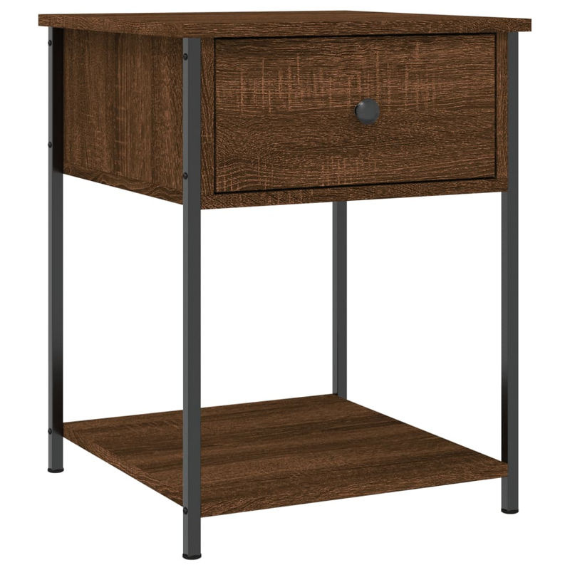 Vidaxl Nachttisch in Braun im Industrial Design, B/T/H: 44 x 45 x 58 cm - Bild 6
