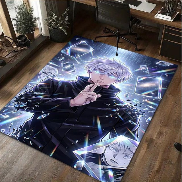 Gojo Satoru Teppich Dream Home Textiles, Mehrfarbig, B/T: 120 x 100 cm - Bild 1