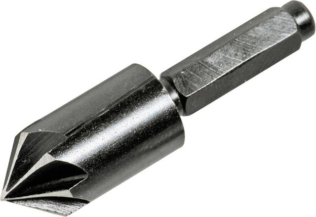 LUX-TOOLS Senker für Holz 13 mm mit 6-Kant Schaft in Silber aus Stahl - Bild 1