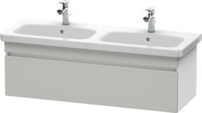 Duravit Waschtischunterschrank DuraStyle, Farbe: Beige/Weiß, B/T/H: 123 x 44,8 x 39,8 cm - Bild 1