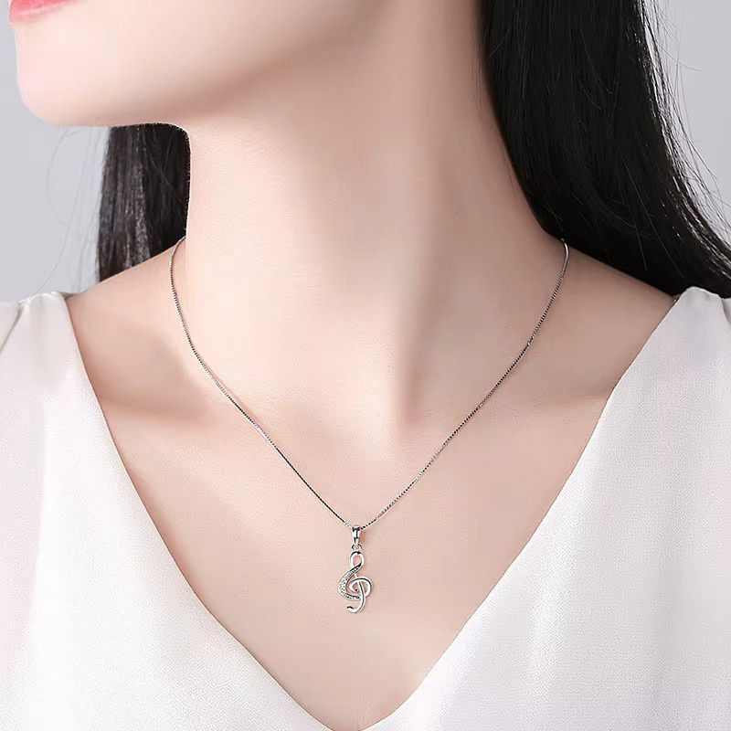 SAY Halskette 925 Silber, Diamant, Zirkonia, Damen - Bild 2