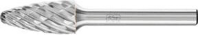 PFERD Hartmetall Hochleistungsfrässtift CAST Rundbogen RBF Farbe Silber Durchmesser: 12 mm, Länge: 25 mm, Schaft-Ø: 6 mm für Gußeisen - Bild 1