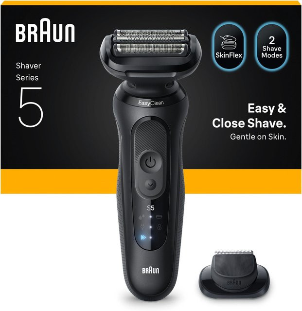 Braun Series 5 Elektrorasierer, Herren, Schwarz - Bild 1