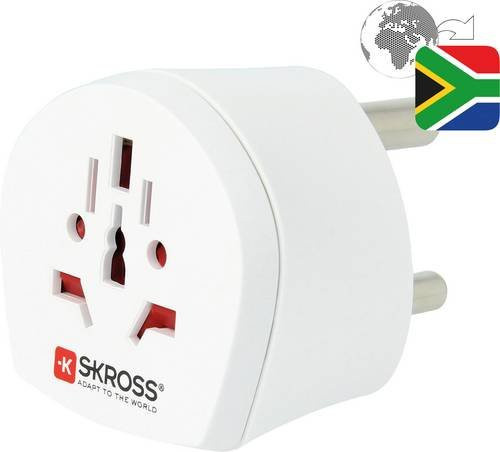 Skross Reiseadapter CA W zu SA in Weiß 1.500224-E - Bild 1