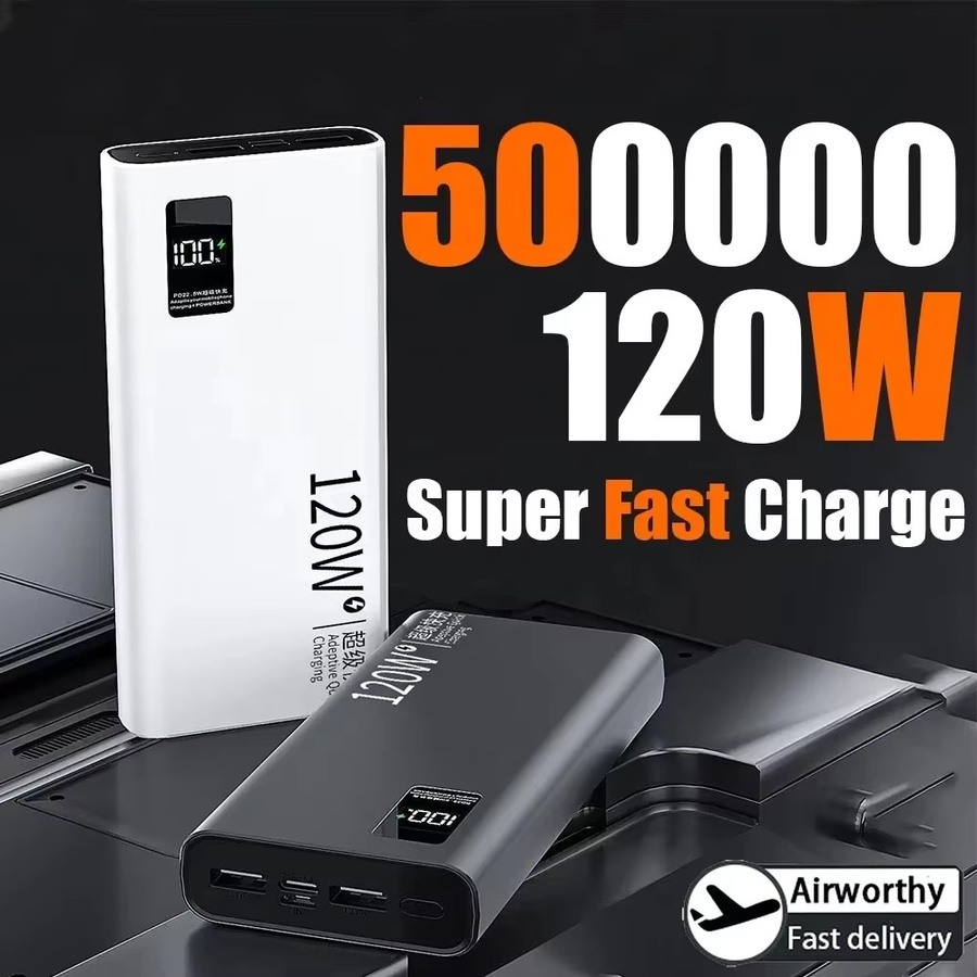 Xiaomi Power Bank 50000mAh mit 120W Schnellladefunktion in Weiß - Bild 3