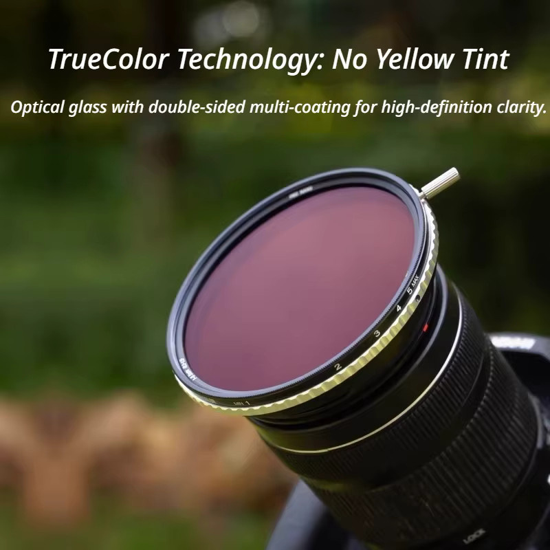 Nisi True Color ND-VARIO Pro Nano Variabler ND-Filter 1-5 Stop in Schwarz - Bild 4