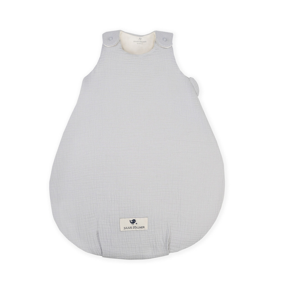 Zöllner Babyschlafsack aus Musselin in Grau, Größe 56/62 - Bild 1