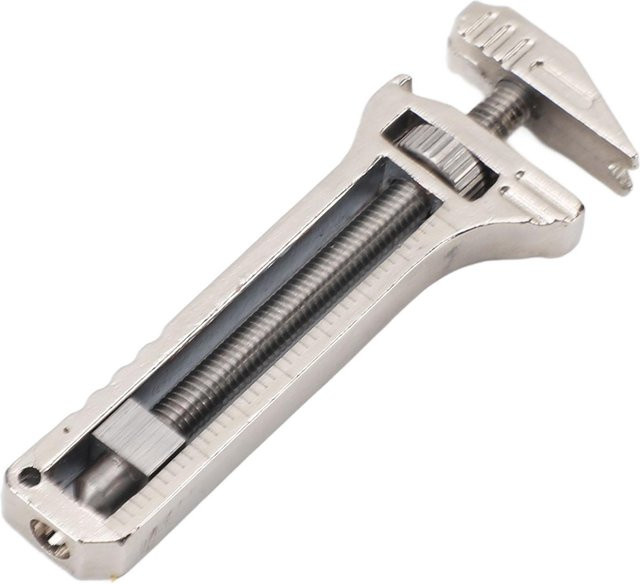 GoolRC Multitool EDC Schraubenschlüssel und Flaschenöffner aus Titanium Legierung in White und Silver - Bild 1