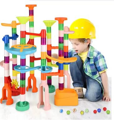 Yiran toy Murmelbahn Bausatz 3D Labyrinth Bunt/Mehrfarbig - Bild 4