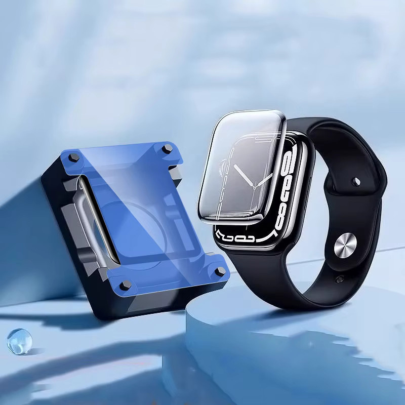 Displayschutzfolie für Apple Watch Series 11 bis 6, Ultra 2 und Ultra 3, transparent, 1–4 Stück - Bild 3