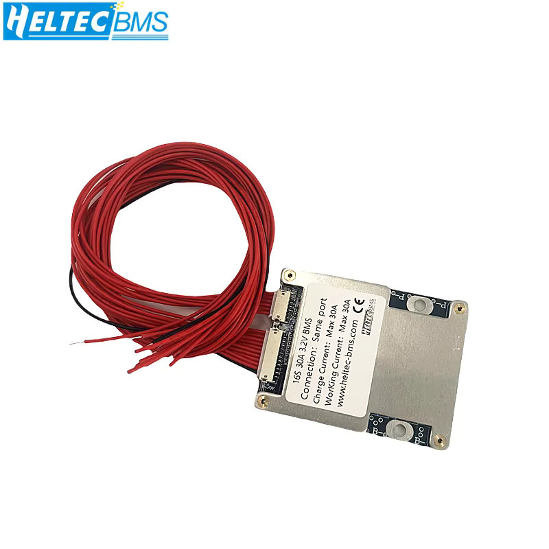 HeltecBMS Batterieschutzplatine für Lipo und Lifepo4, 16S, 30A oder 50A, passend für 48V und 60V E-Bike und Elektrofahrräder - Bild 1