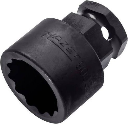Hazet Schlag- und Maschinenschrauber Steckschlüssel-Einsatz 1/2 Zoll 24 mm Schwarz - Bild 1