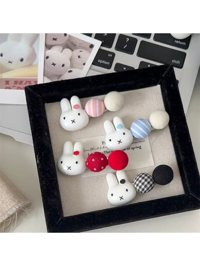 Miffy Kaninchen-Haarspange, cremefarben - Bild 7