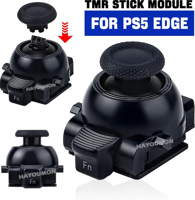 MBCHIPS MC TMR Stick-Modul Ersatz für PS5 Edge Controller Analog-Joystick in Schwarz - Bild 1