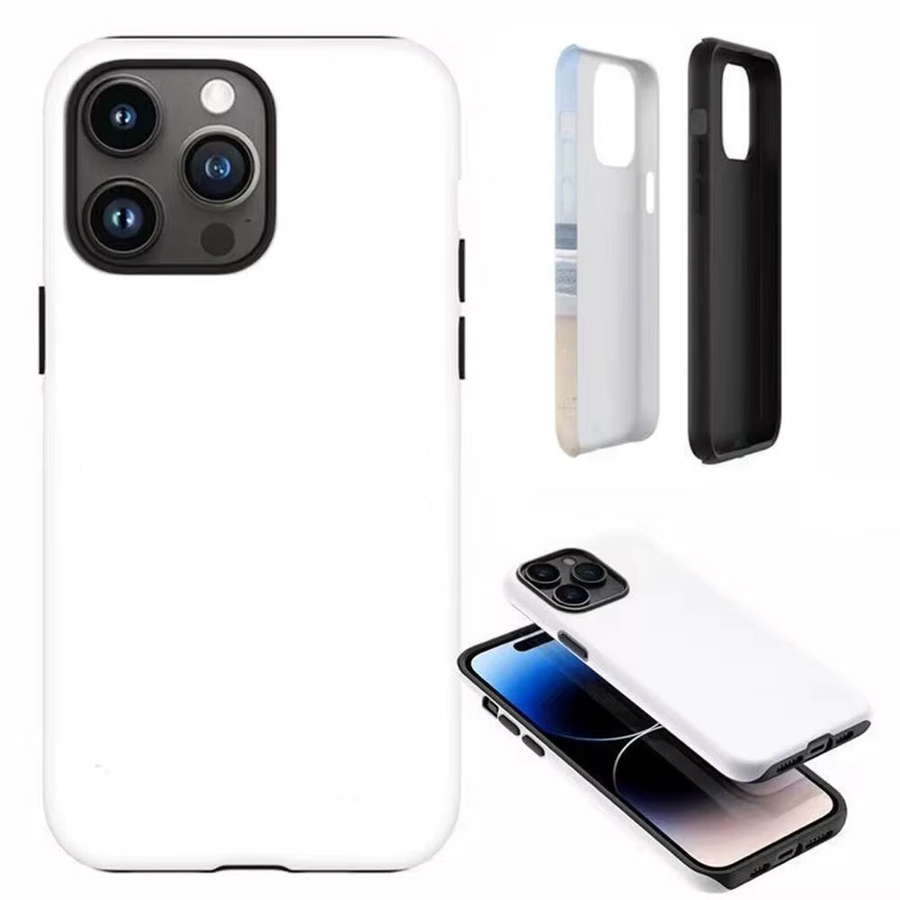 Bugr Dolce & Dots Handyhülle für Samsung Galaxy S20 FE S22 S24 S25 S26 Plus Ultra Edge 4G 5G in Weiß mit doppelschichtiger Rückabdeckung - Bild 2