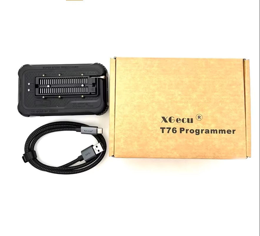 XGecu T76 USB 3.0 Universal-Programmierer für EEPROM, NOR, NAND, EMMC und MCU, Ersatz für Minpro/TL866II/T56, Schwarz - Bild 4