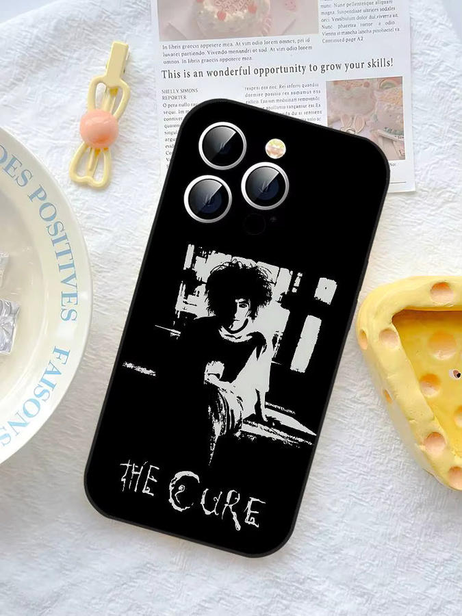Band THE C-CURE Handyhülle Schwarz für iPhone 17, 16, 15, 14, 13, 11 Pro Max, Plus, X, Xr, Xs Max und 13 Mini - Bild 7