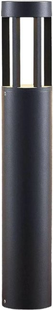Lindby LED Außenleuchte Jordis Modern Schwarz aus Aluminium IP54 - Bild 1