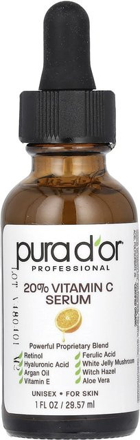 Pura D'or Vitamin C-Serum, 29,57 ml, Gesicht - Bild 1