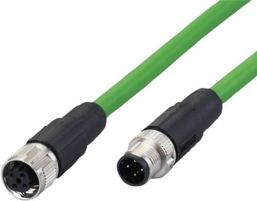 Ifm Electronic E12424 Verbindungsleitung mit 4 Polzahl, grün, Länge: 20 m - Bild 1