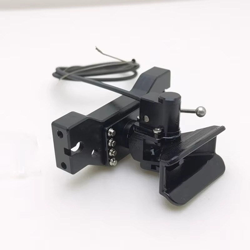 Tamiya Metall-Heckbalken-Heckhaken, Abschlepphaken, 1:14, Zubehör - Bild 2