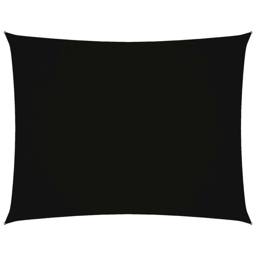 vidaXL Sonnensegel aus Oxford-Gewebe rechteckig Schwarz B: 400 cm, T: 250 cm - Bild 2