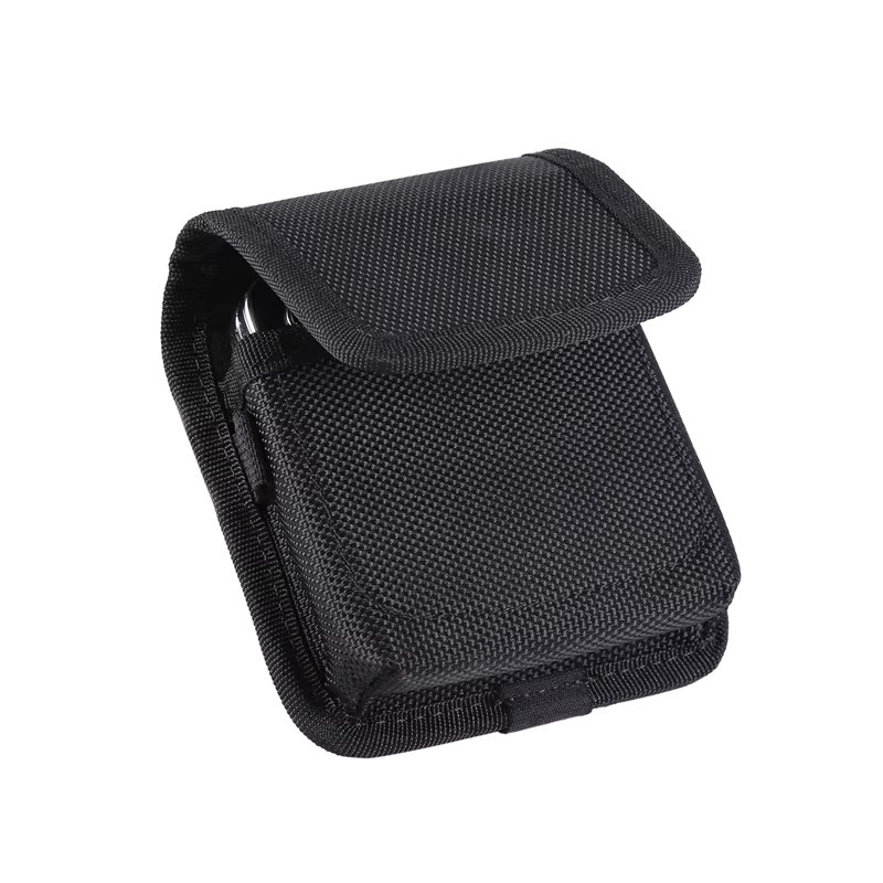 FaLi Qisubao Oxford-Stofftasche mit Gürtelclip in Schwarz als faltbare Schutzhülle für Samsung Galaxy Z Flip 7 6 5 4 und Motorola Razr 60 50 Ultra - Bild 2