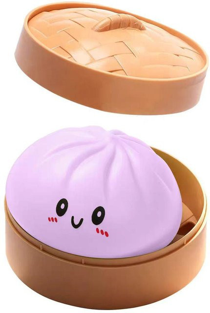Bai Fen Bai Toys Teigtaschen-Squishies, buntes Brötchen-Spielzeug - Bild 1
