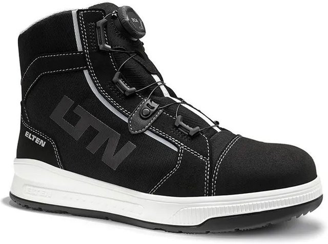 Elten Sicherheitsstiefel ISAAK XXST BOA S3S ESD in Schwarz Grau Größe 37 - Bild 1