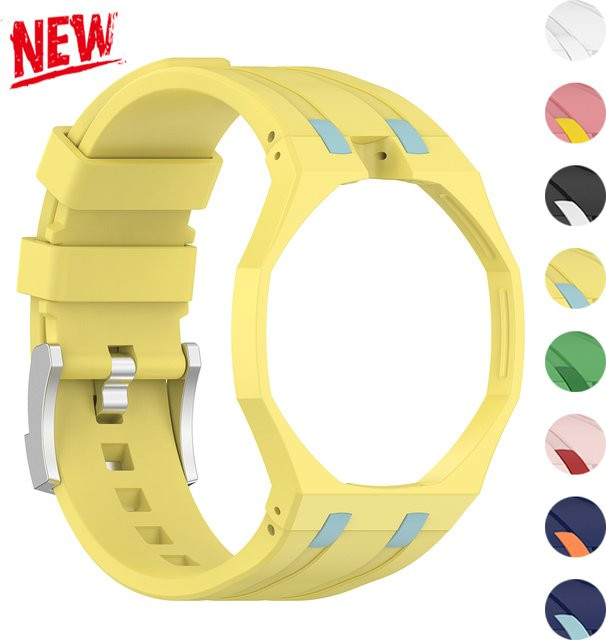 CAOWTAN Uhrenarmband, Silikon, Bunt - Bild 1