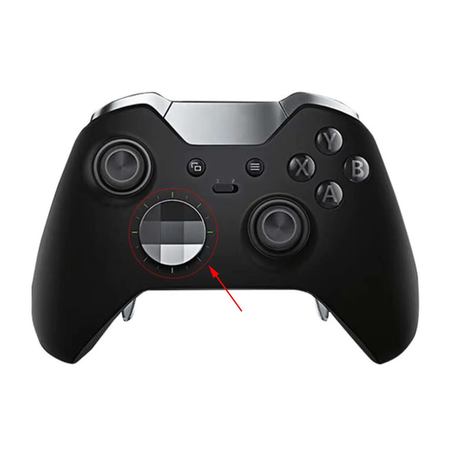 Reparaturset für Xbox One Elite Series 1 und 2 Controller mit Trigger-Taste, runder Kreuztaste und Metall-Richtungstasten von XOXNXEX - Bild 2