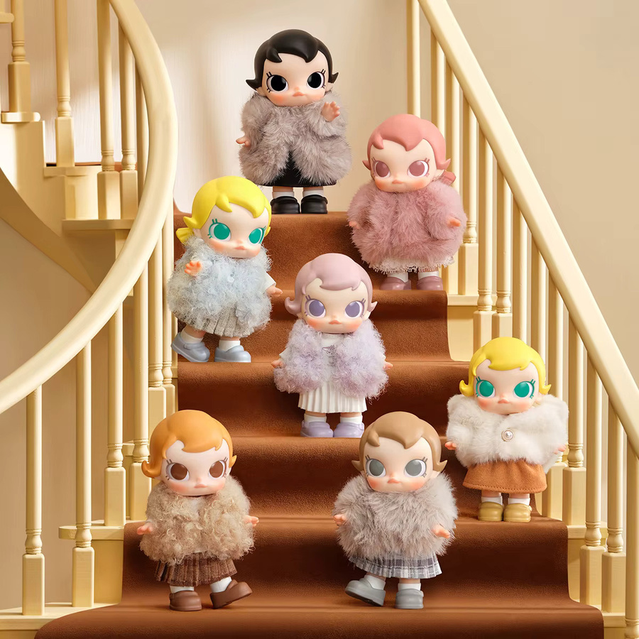 POP MART Baby Molly Winter Fit Check Serie, Vinyl-Plüsch-Anhänger Blindbox - Bild 2
