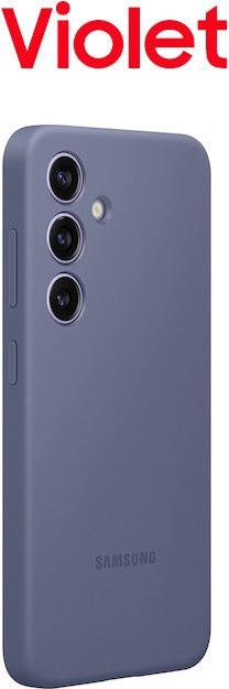 Samsung Galaxy S24 Silikonhülle stoßfeste Handyhülle Violett - Bild 1