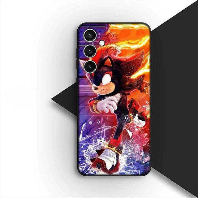 Handyhülle Igel S-Schatten-S-Sonic-Poster für Samsung Galaxy A-Serie in Multicolour - Bild 1