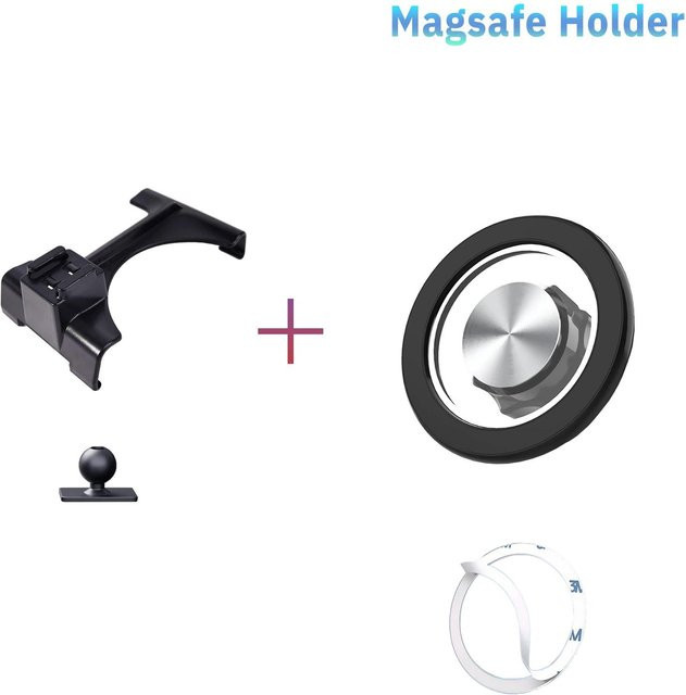 Magnetische Handyhalterung mit kabellosem Laden für Mercedes Benz G-Klasse W465 2025, Farbe: Grau - Bild 1