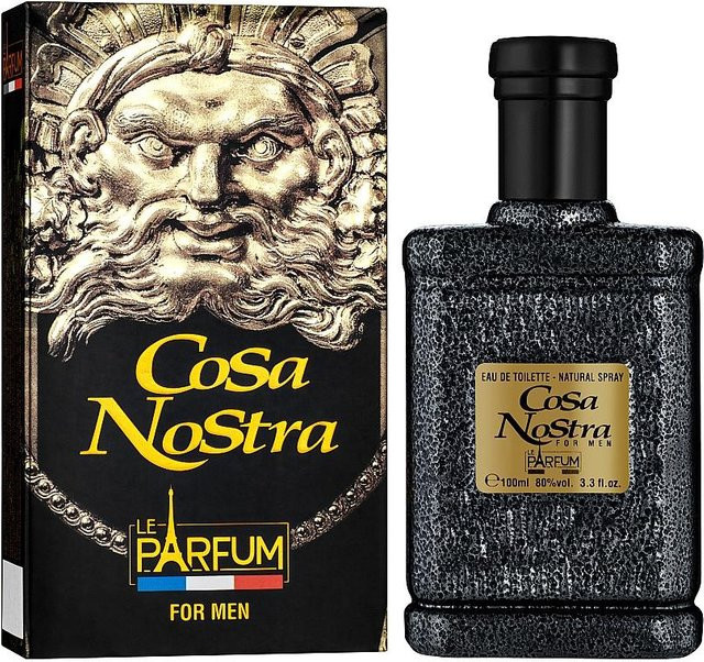Paris Elysees Cosa Nostra Eau de Toilette, 3 x 100 ml, Herren - Bild 1