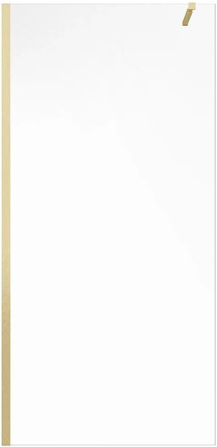 Vente-unique Duschwand Daren in Goldfarben, Breite: 140 cm - Bild 1