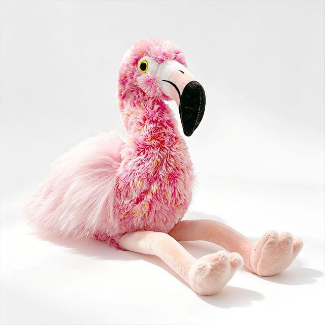 Yiran toy Flamingo Plüschtier, Tukant Vogel, 35cm, Rosa / Pink - Bild 1
