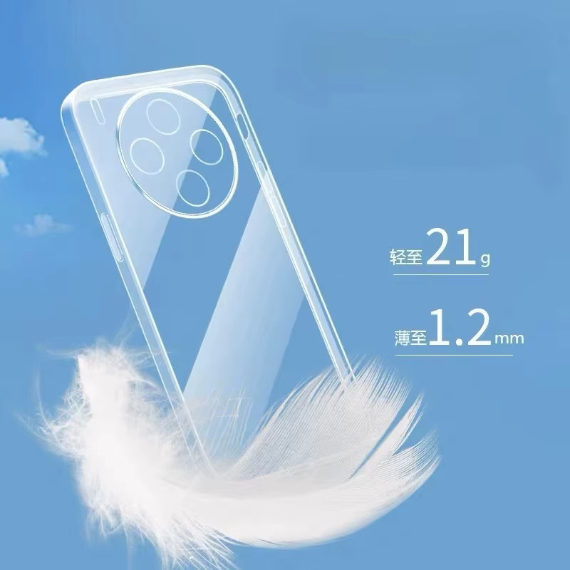 Stoßfeste TPU Silikon Schutzhülle für Vivo X300 Pro in Transparent - Bild 2