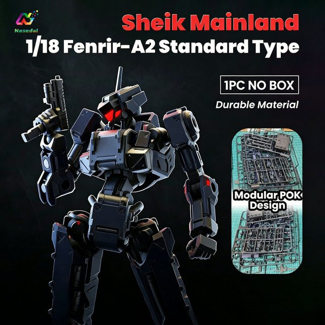 Sheik Mainland 3MIN Project A Serie Wolf, Taktische Actionfigur, 1 Stück - Bild 1