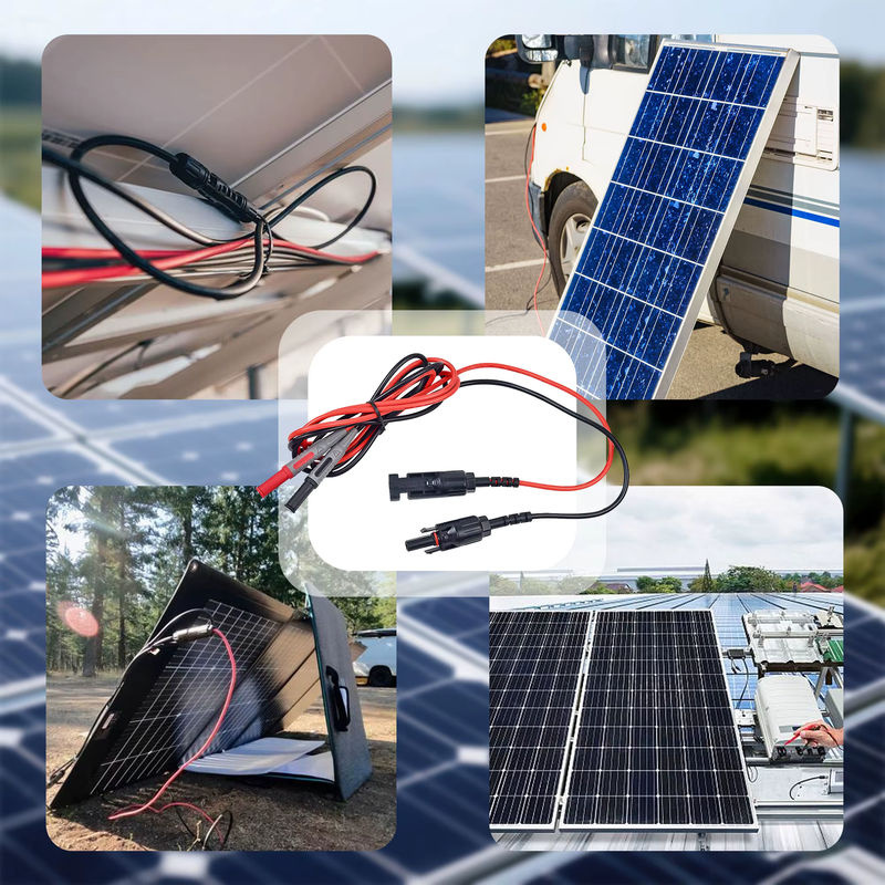 ZIBOO PVLEAD1 Solar-Messleitungsset mit 4 mm Solartestkabeln für Photovoltaik-Systeme, 1000 V/20 A - Bild 6