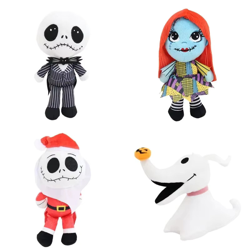 Anime DSN The Nightmare Before Christmas Jack Skellington Sally Plüschtier - Bild 1